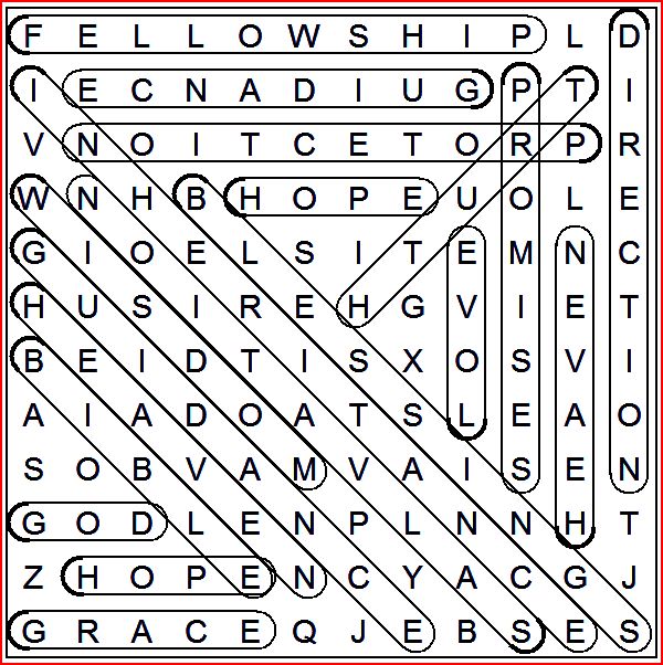 Puzzle answers